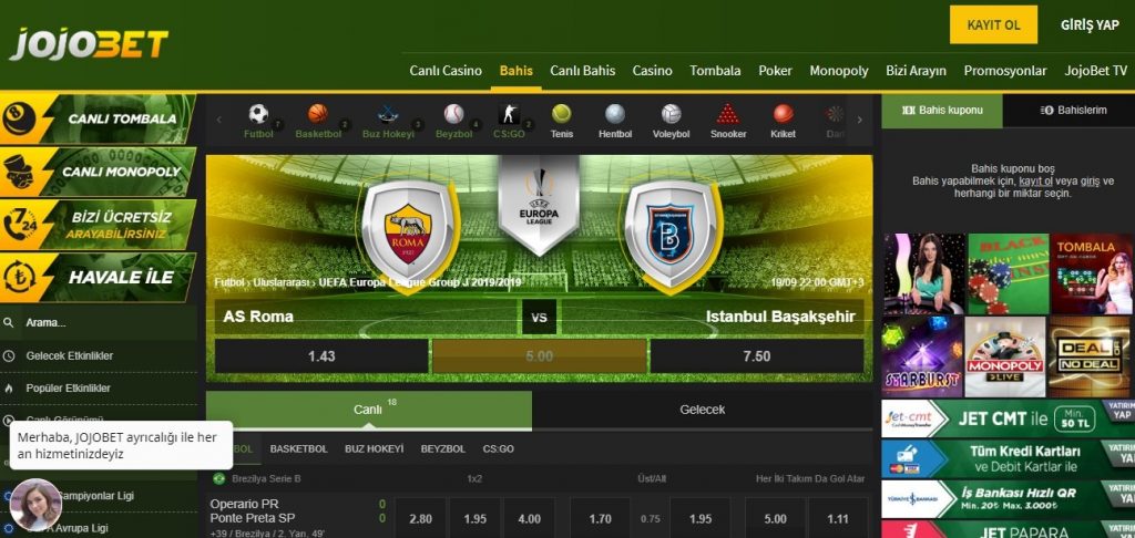 JOJOBET TV
