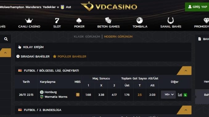 VDCASINO TV
