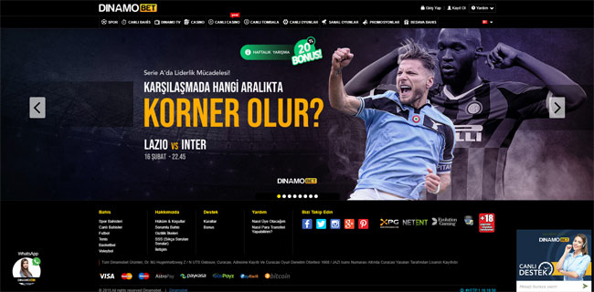 DINAMOBET GIRIŞ