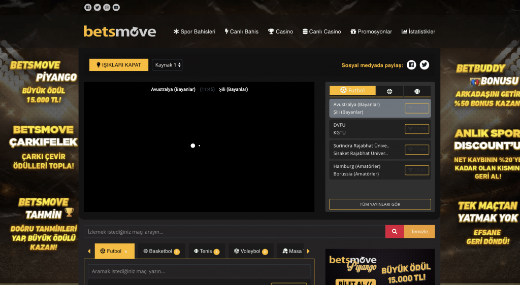 Betsmove TV