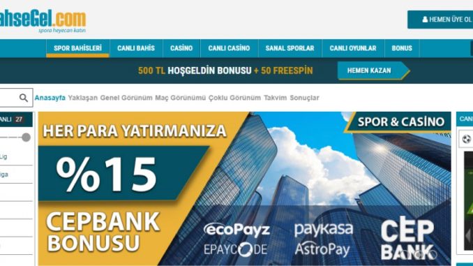 Bahsegel Canli Bahis