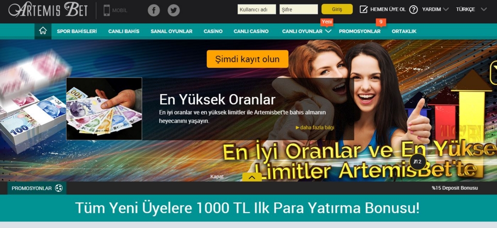 Artemisbet Mobil