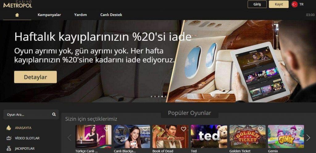 Casinometropol Canli Bahis