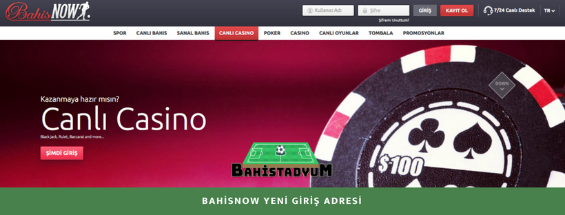 Bahisnow Giriş